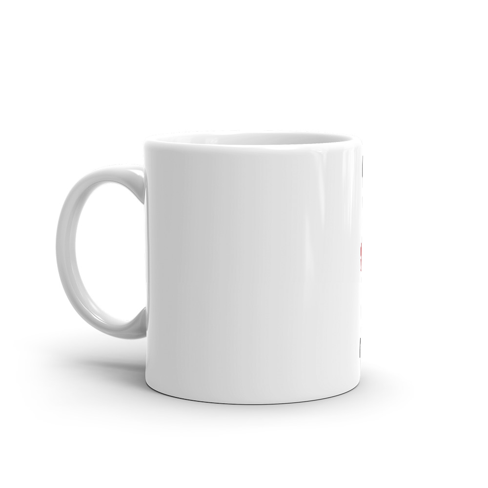 White glossy mug - Image 2