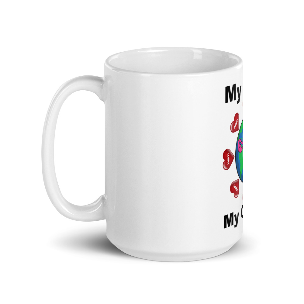 White glossy mug - Image 5