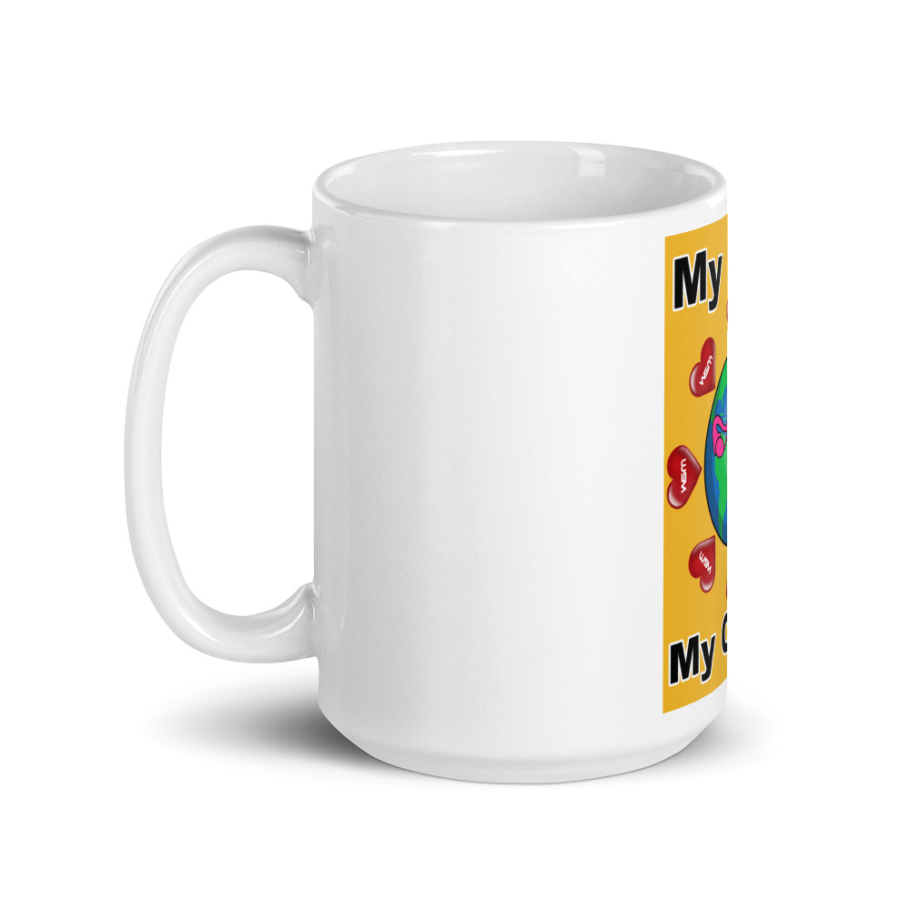 White glossy mug - Image 5