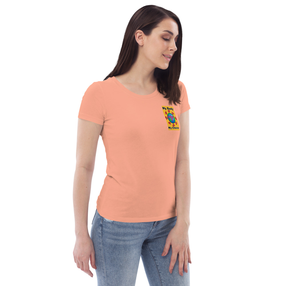Women's fitted eco tee - Image 2